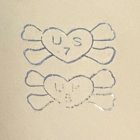 Iron Fist Digi Skull Black/Pink Sequin Platform Pumps Size 7 - Picture 11 of 14